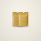 Slim By Nature Anti-Inflammatory patch pouches in gold — 2 pack on a cream background