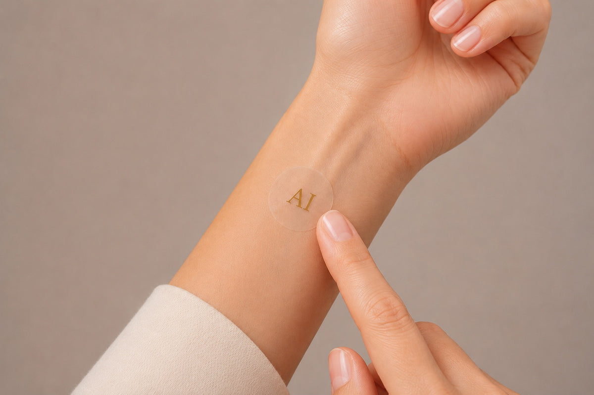 Anti-Inflammatory topical patch worn on the wrist