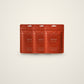 Slim By Nature Focus patch pouches in terracotta — 3 pack on a cream background