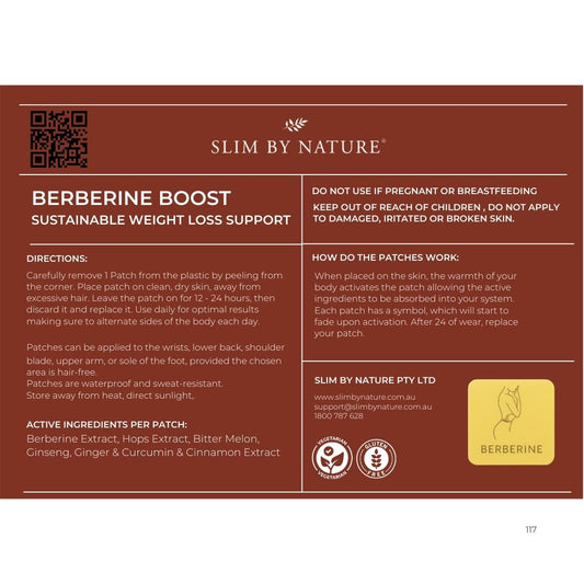Berberine Boost Patch