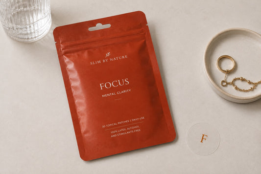 Slim By Nature Focus Patches pack — 30 topical patches for mental clarity