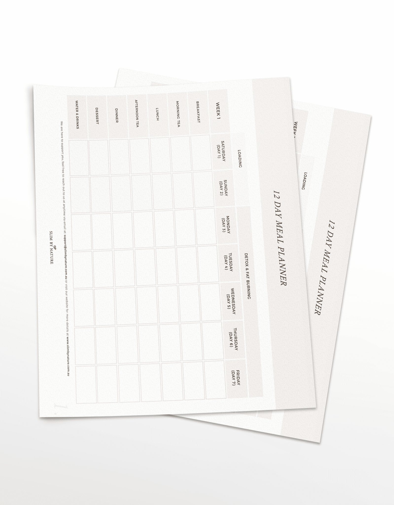 Meal Planner Printable